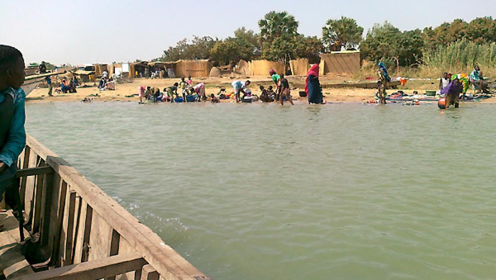 L'île de Kinasserom, sur le lac Tchad (Archives). RFI/Sayouba Traoré