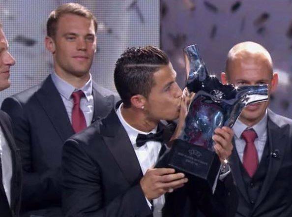 Football - Ronaldo meilleur joueur UEFA de l'année