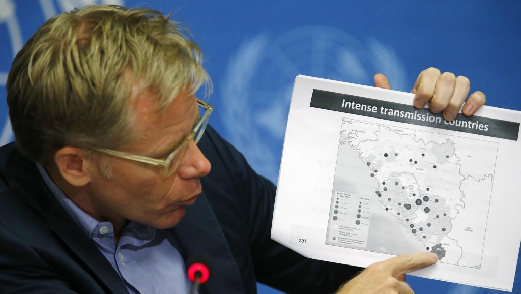 Le Directeur général délégué de l'Organisation mondiale de la santé, Bruce Aylward, pointe la propagation du virus en Afrique de l'Ouest.