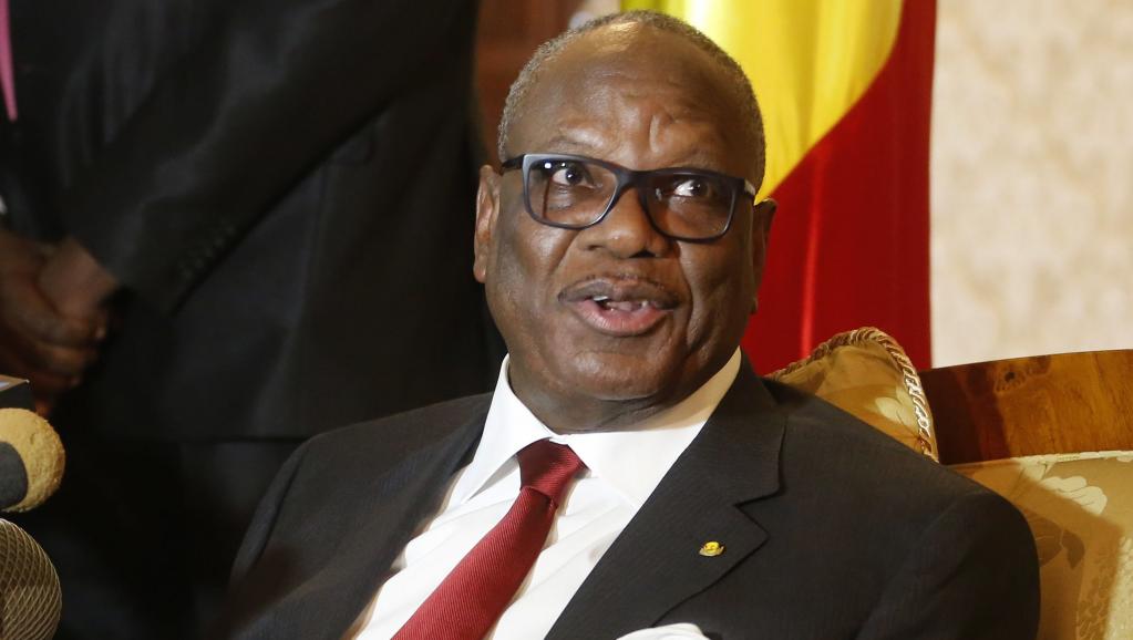 Le président malien Ibrahim Boubacar Keïta (IBK), le 18 janvier 2014 à Alger. REUTERS/Louafi Larbi