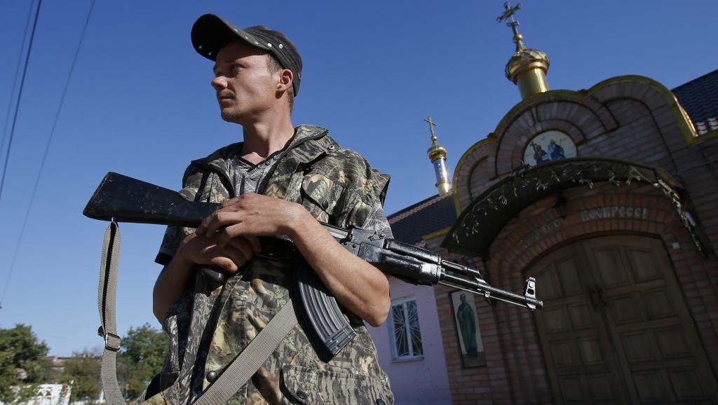Les séparatistes prorusses (photo) demandent le retrait des forces ukrainiennes et certains de leurs chefs maintiennent leurs vélléités d'indépendance.