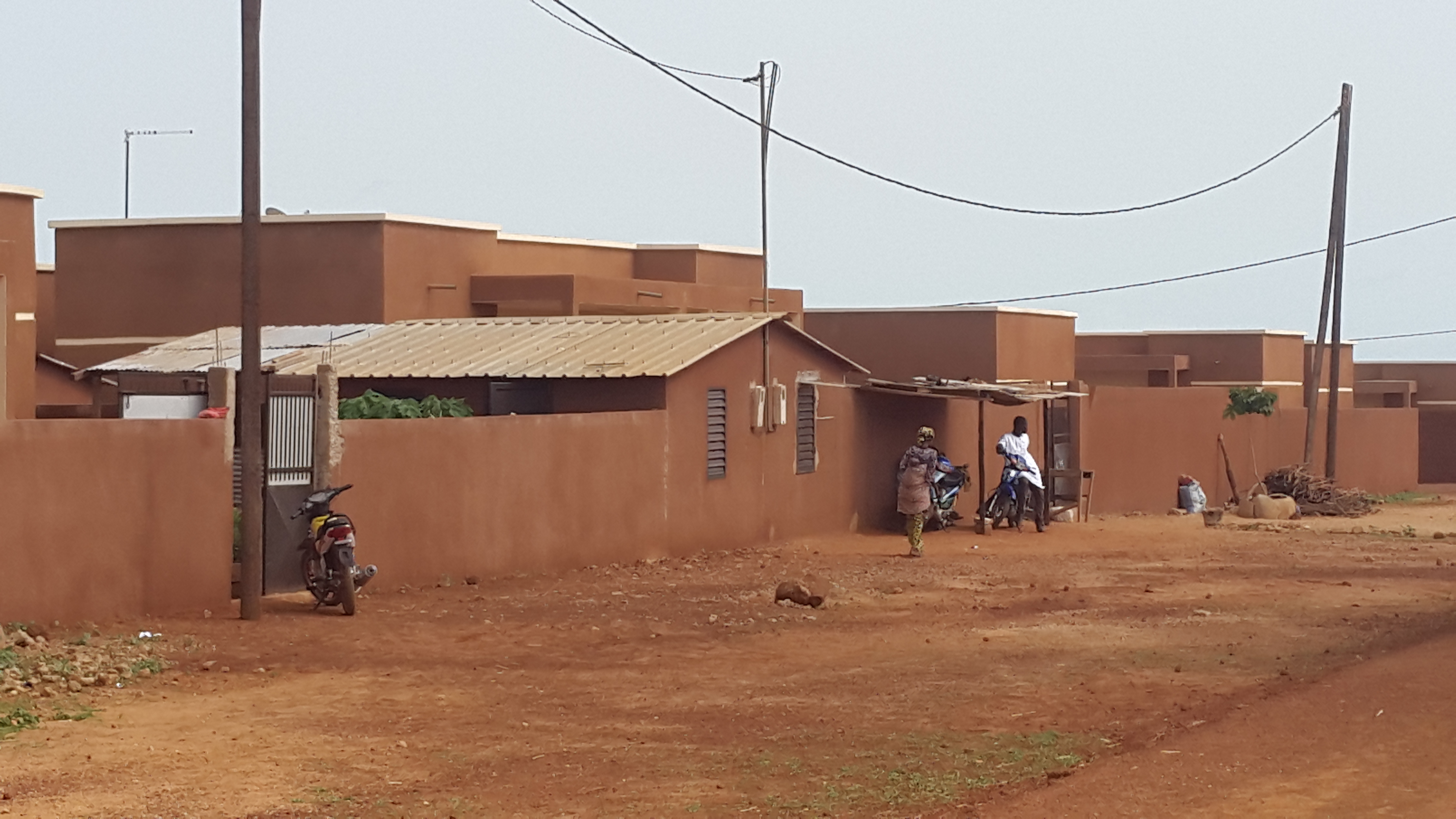 Des villas de recasement du village de Badiate