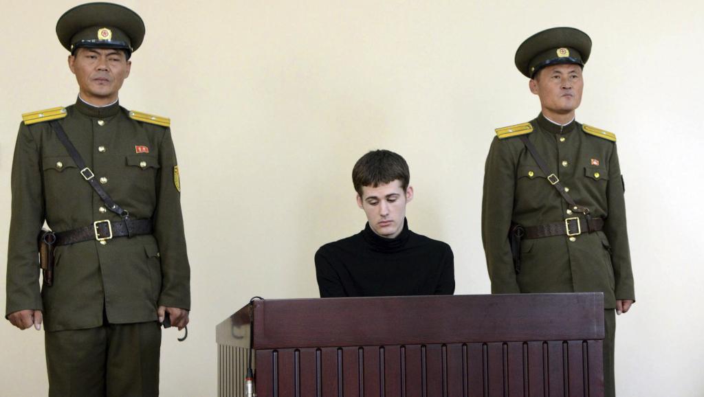 Matthew Miller, 26 ans, a été condamné pour avoir déchiré son visa de tourisme et d'avoir demandé l'asile au régime de Pyongyang.