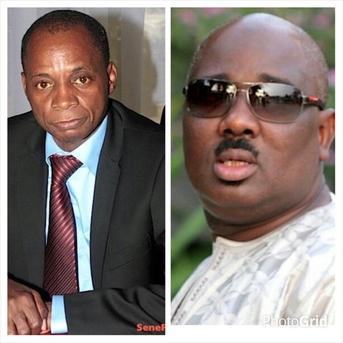 Farba Ngom et Abou Lo se retrouvent après le cinema au Palais 