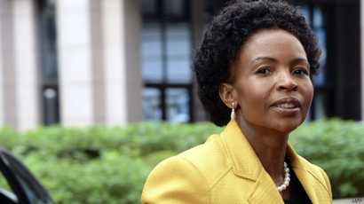 Maite Nkoana Mashabane, ministre sud-africaine des affaires étrangères, évoque de élections "libres, honnêtes et démocratiques"