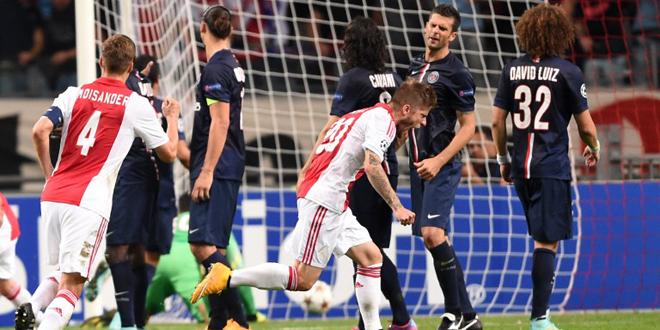 Ligue des Champions - Le PSG endormi à l'Ajax Amsterdam