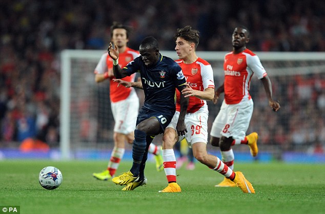 League Cup- 8es de finale- Arsenal- Southampton (1-2) : Sadio Mané réussit  son baptême du feu