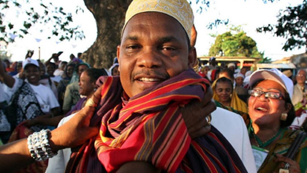 lilou Dhoinine, le président des Comores, a reporté les élections législatives et locales d'un mois. Ibrahim Yossouf /AFP