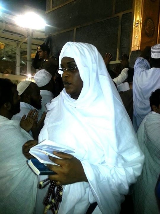 La première dame à la Mecque