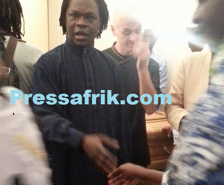 Exclusivité Pressafrik- Photos de la levée du corps d'Oumar Maal en Belgique