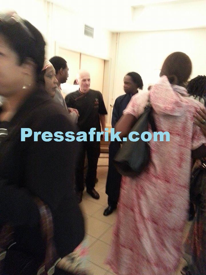 Exclusivité Pressafrik- Photos de la levée du corps d'Oumar Maal en Belgique