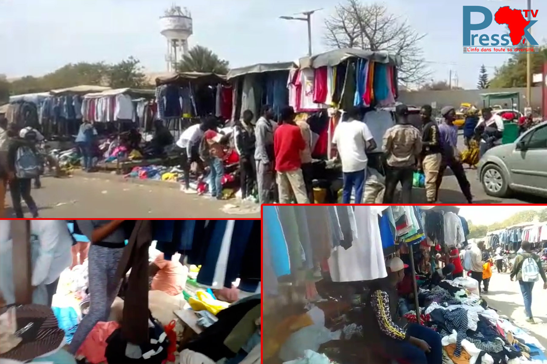 Vente de friperies à Dakar: le froid impose sa loi à Colobane... Jeans, pulls, costumes prennent le pouvoir