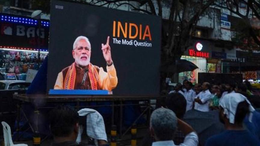 Inde: perquisition du fisc dans les bureaux de la chaîne BBC (journaliste)