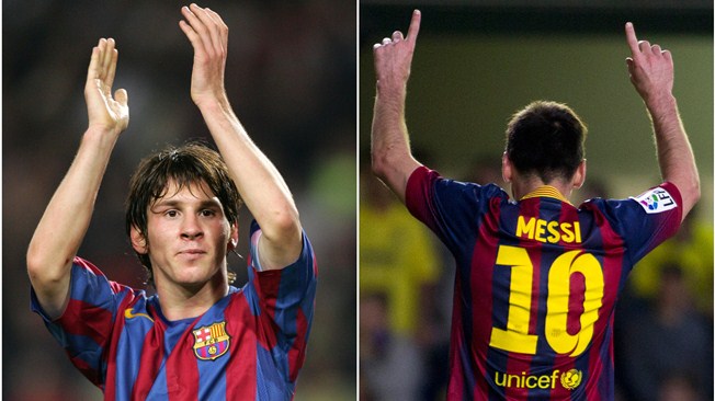 Messi célèbre ses 10 ans au Barca