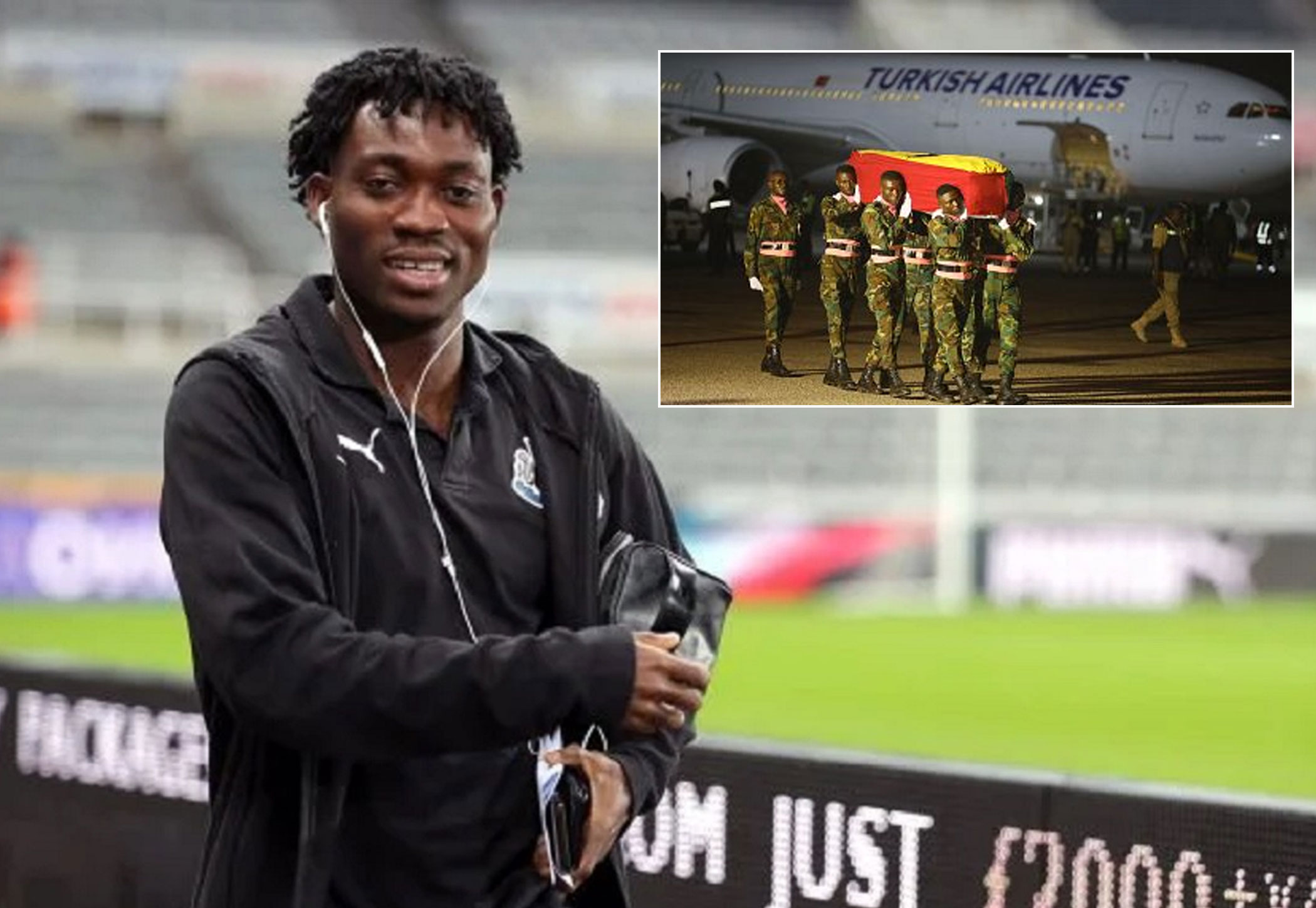 Ghana : le corps de Christian Atsu arrivé à Accra