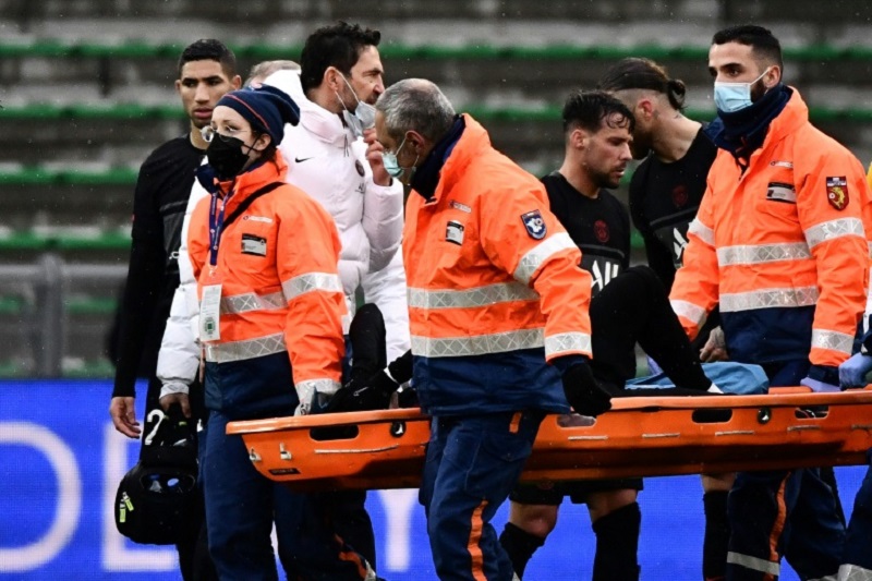 PSG : Neymar souffre d'une entorse de la cheville avec "lésions ligamentaires"