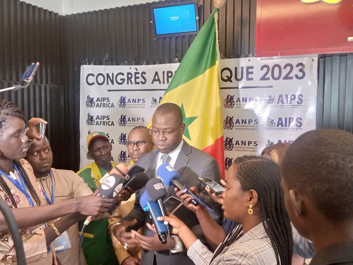 Congrès de l’AIPS/Afrique : Yankhoba Diatara salue le dynamisme de la presse sportive sénégalaise
