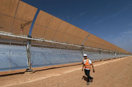 La première centrale solaire du Maroc opérationnelle en 2015