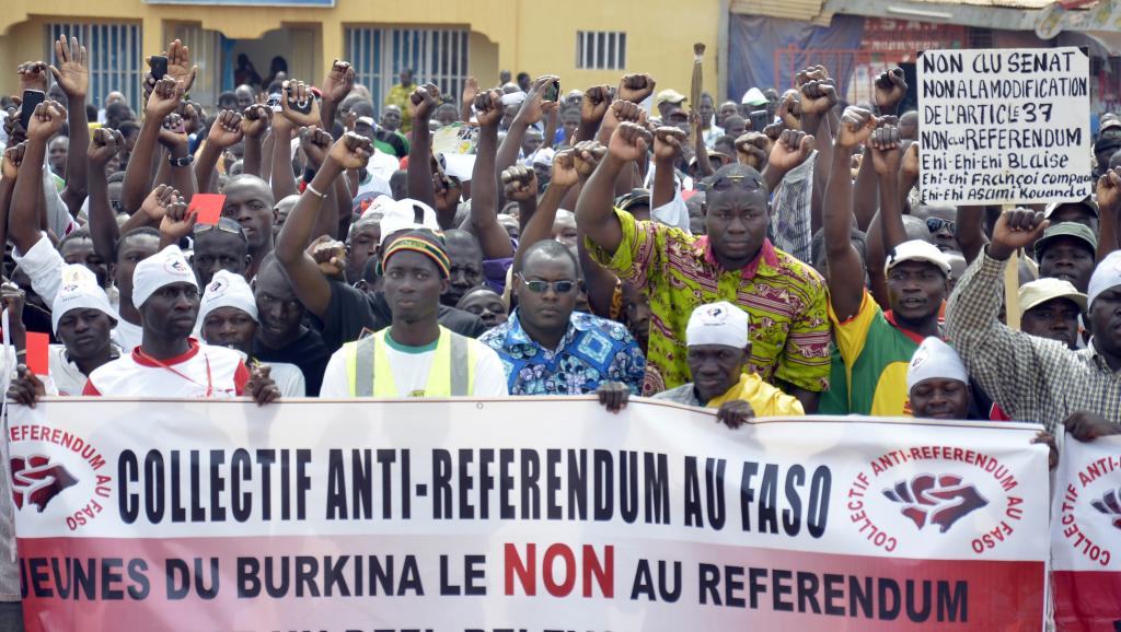 Burkina Faso: l'opposition au référendum entre en désobéissance