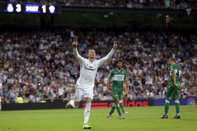 Liga : Ronaldo élu meilleur joueur de la saison 2013-2014
