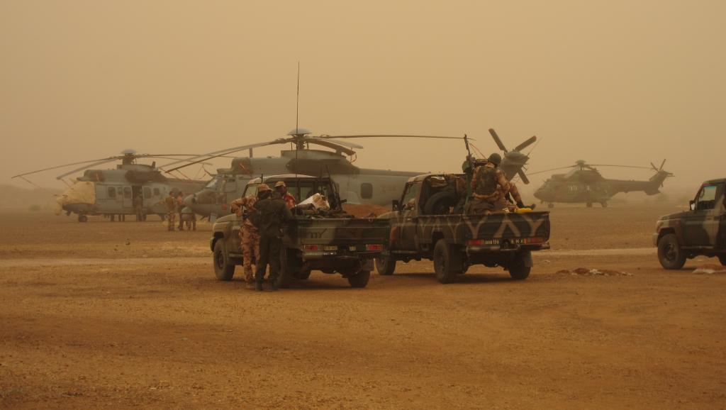 Forces spéciales maliennes et françaises à Gao, printemps 2012. RFI/Olivier Fourt