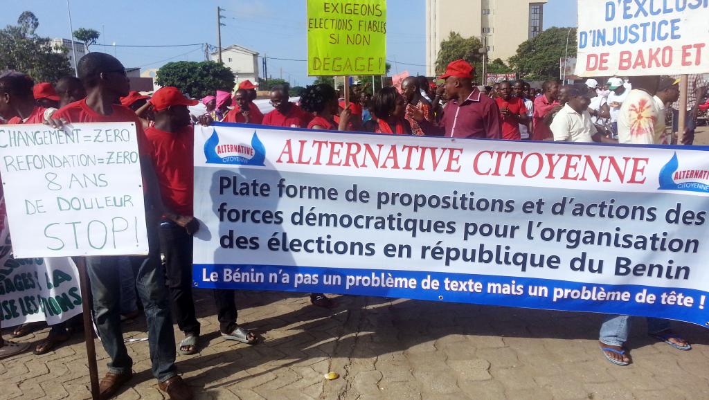 Au Bénin, succès de la manifestation pour réclamer des élections