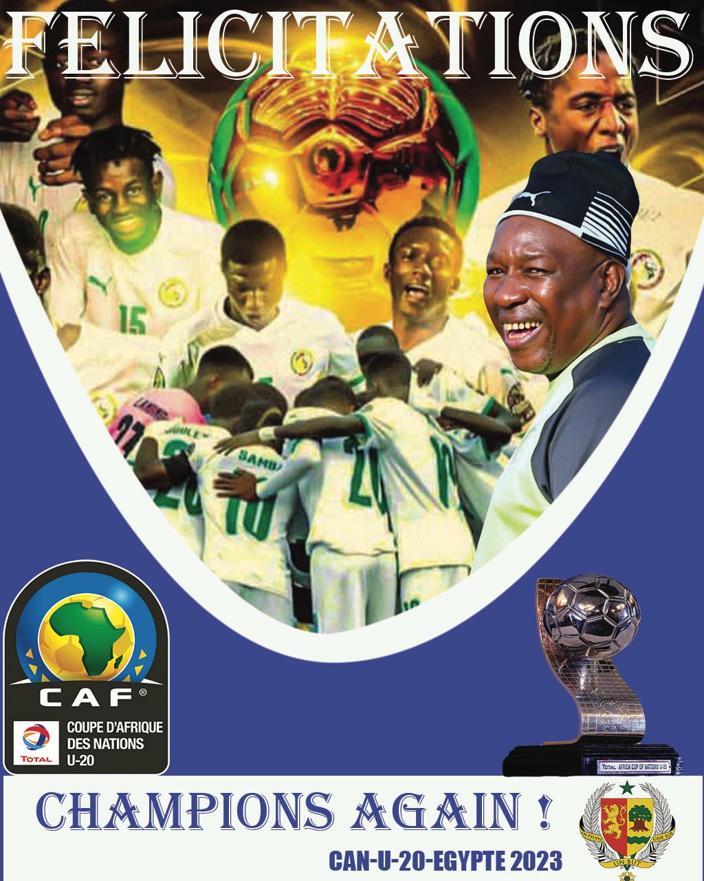 Macky Sall sur le sacre des Lionceaux : « Inédit dans les annales »