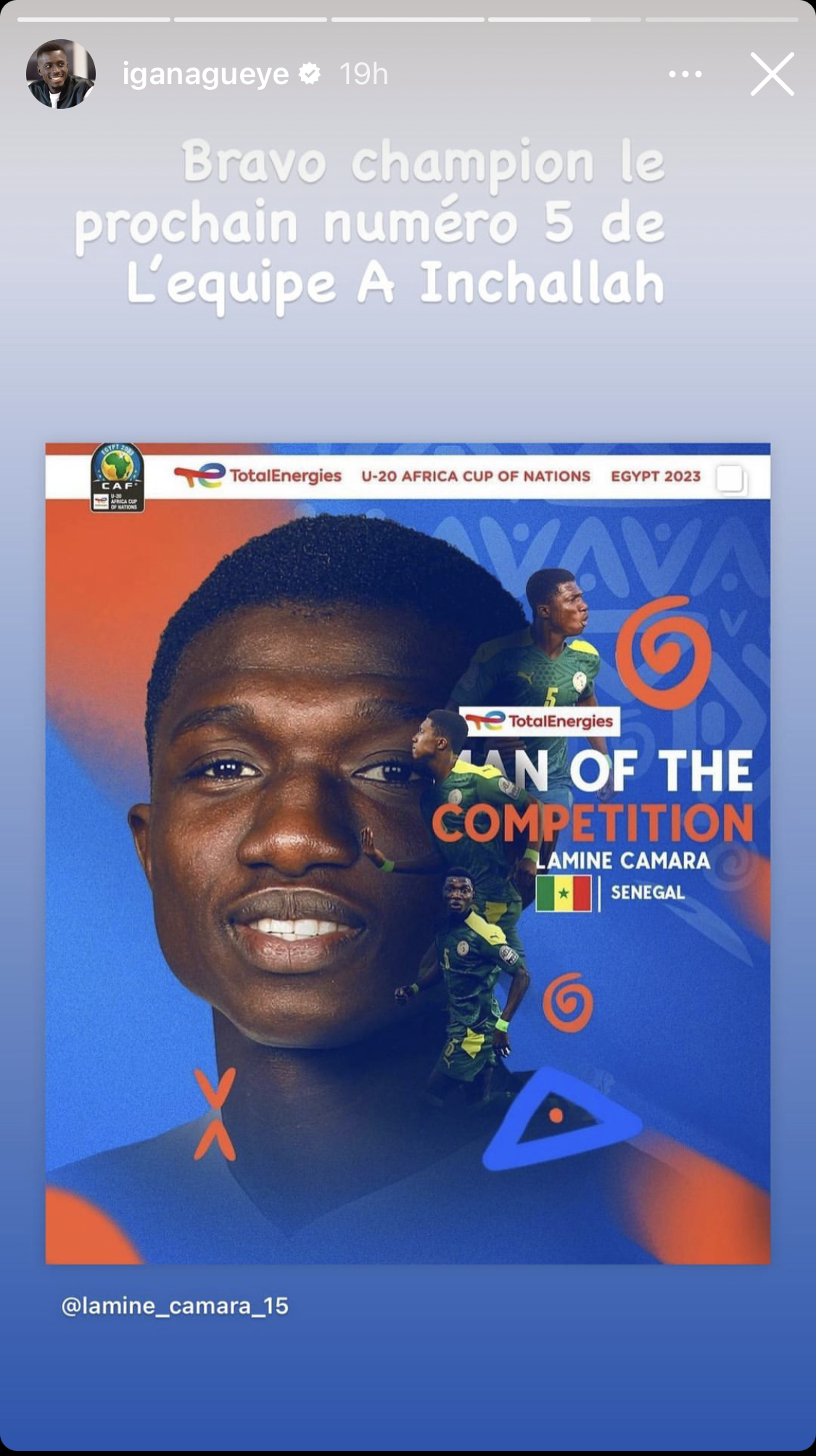 Équipe nationale du Sénégal : Idrissa Gana Gueye désigne son successeur