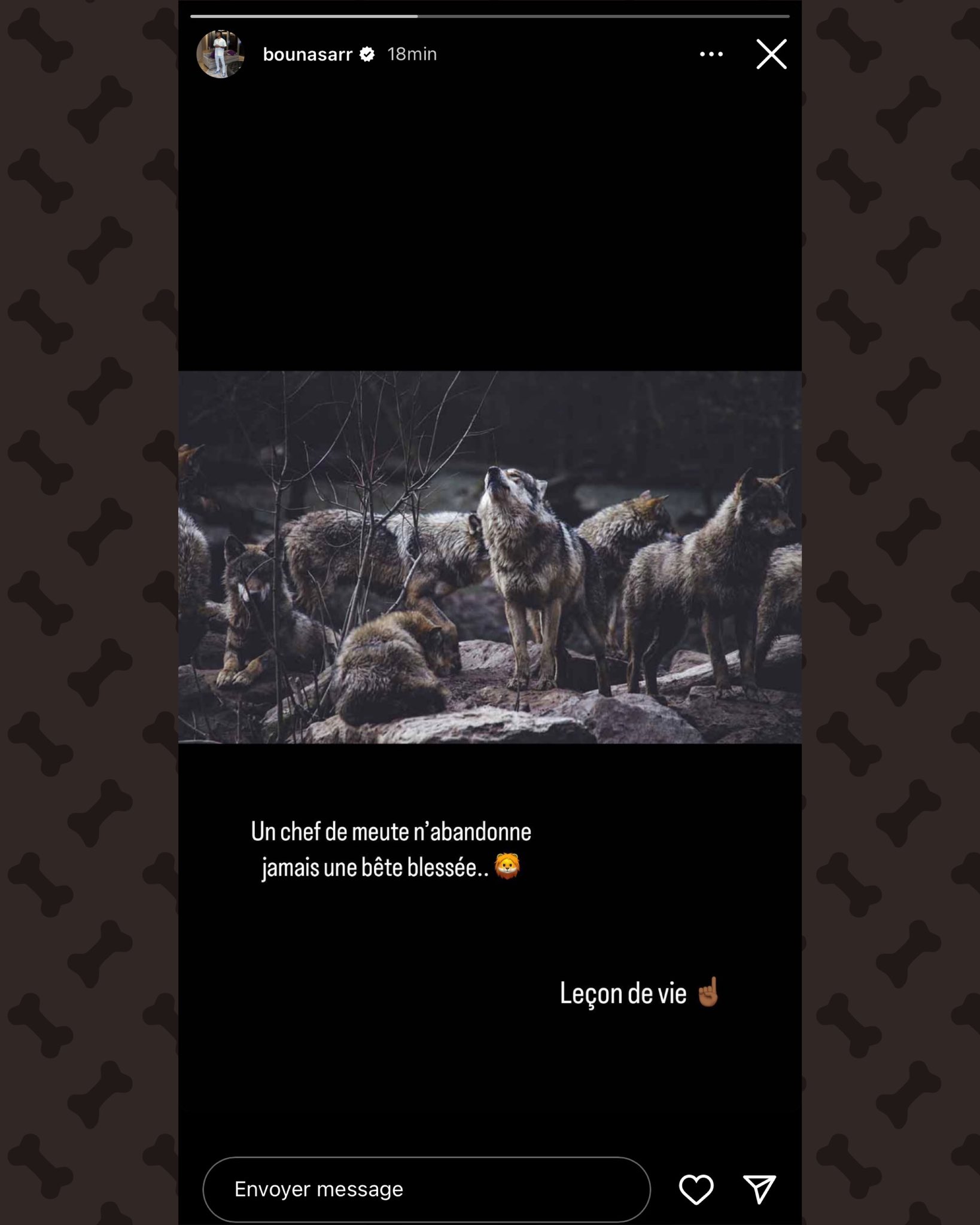 Bouna Sarr lance une pique à Aliou Cissé sur Instagram: « un chef de meute n’abandonne jamais une bête blessée »