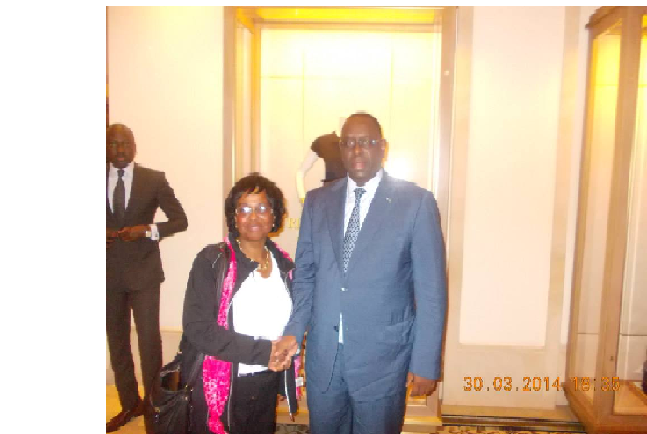 Dr. Pierrette Herzberger-Fofana, lauréate du  Prix de la Femme Africaine 2014