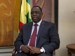 Le chef de l'Etat sénégalais, Macky Sall. REUTERS/Joe Penney
