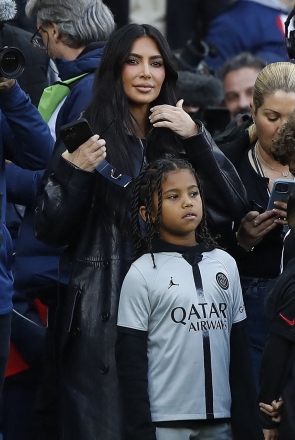 Kim Kardashian, au Parc des Princes