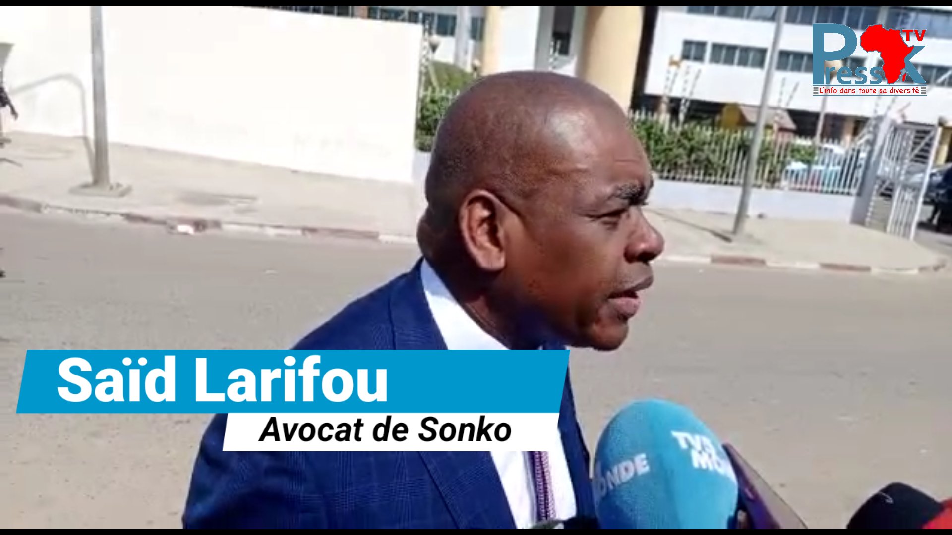 Me Saïd Lafourou, avocat de Sonko : "Nous ne sommes pas là pour être complice à la destitution de la justice " 