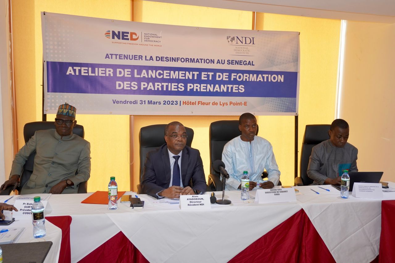 Présidentielle 2024: le NDI lance la campagne « Atténuer la désinformation » au Sénégal