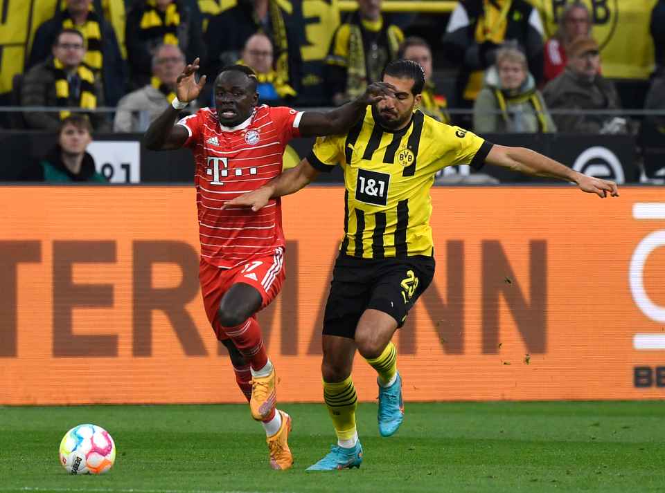 Bundesliga : Sadio Mané face à Dortmund pour un « Klassiker » décisif  