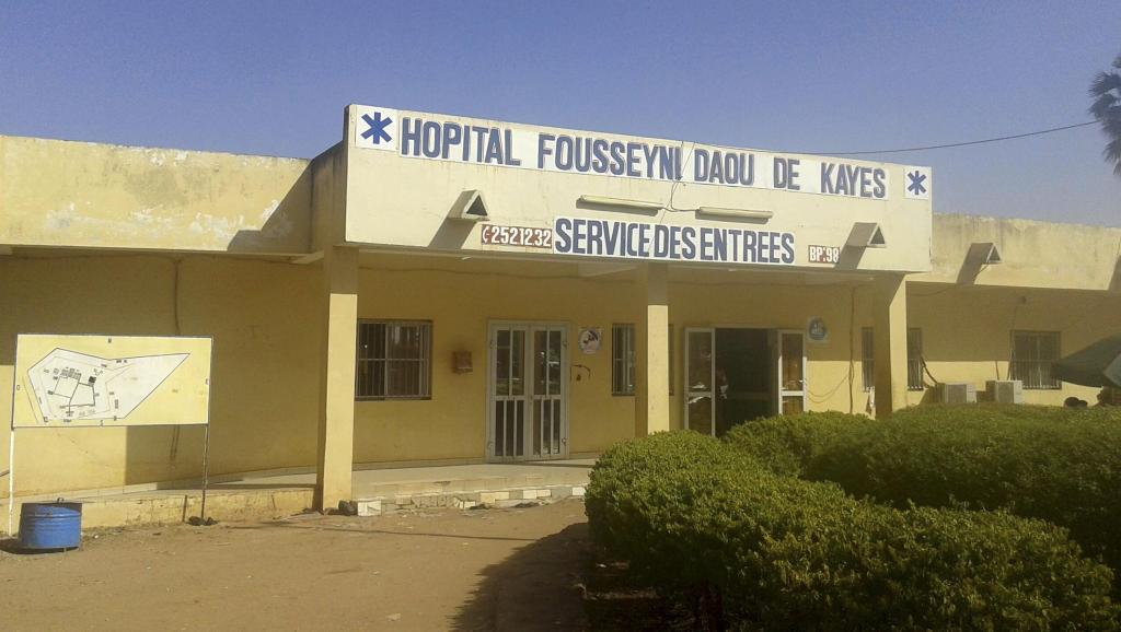 L'hôpital de Kayes, où la première victime d'Ebola au Mali avait été soignée. REUTERS/Stringer