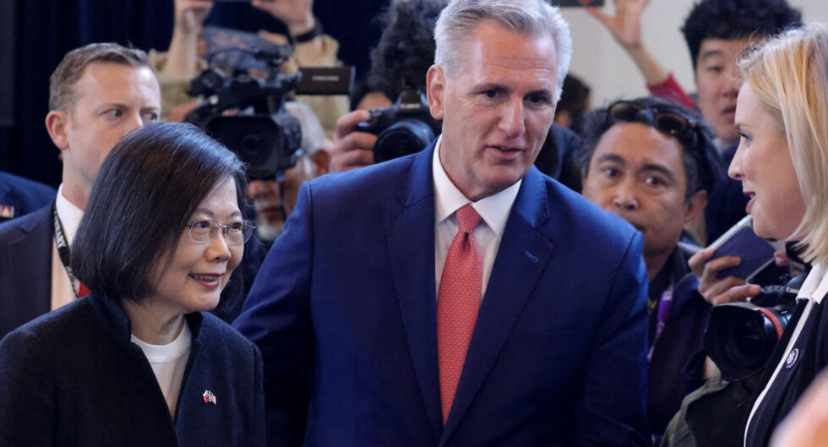 En Californie, la présidente taïwanaise salue le «soutien indéfectible» des États-Unis