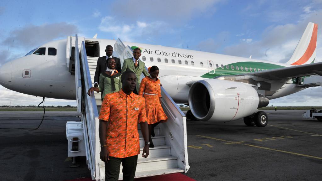 Avec ces vols intérieurs la clientèle visée par Air Côte d'Ivoire est plutôt une clientèle d'affaires. AFP PHOTO / ISSOUF SANOGO