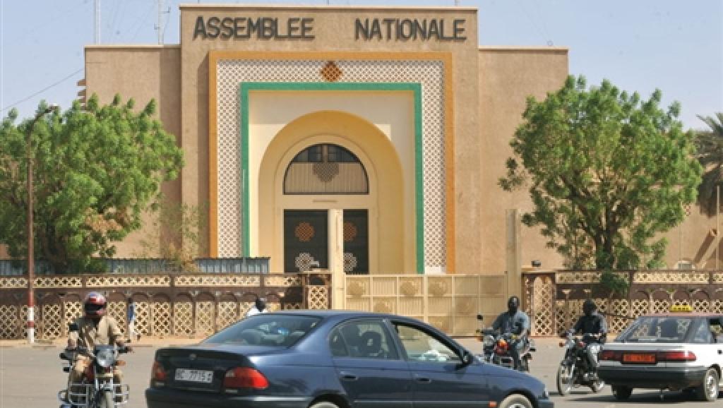 L'Assemblée nationale, à Niamey, où le nouveau président, Amadou Salifou, vient dêtre élu. AFP/Sia Kambou