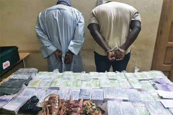 Tamba : 25 millions de Fcfa en faux billets saisis, deux (2) Nigérians arrêtés 