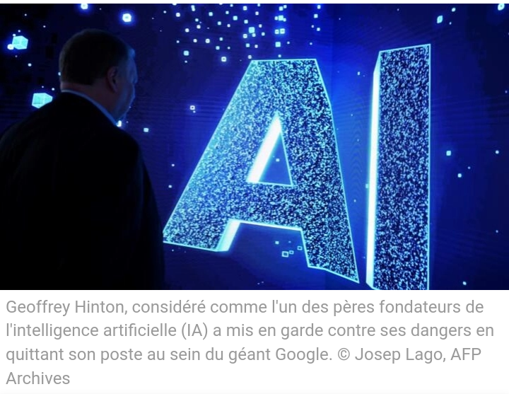 Un des pères fondateurs de l'IA met en garde contre ses dangers en quittant Google