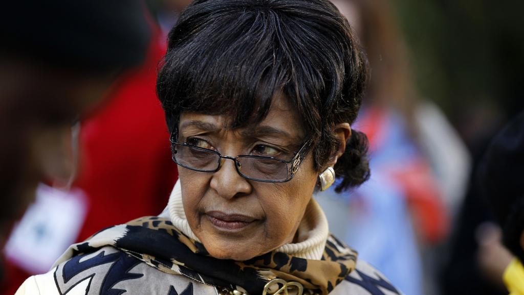 Winnie Madikizela-Mandela, ex-femme de Nelson Mandela. REUTERS/Siphiwe Sibeko