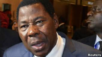Thomas Yayi Boni le président du Bénin accusé de vouloir retarder les élections