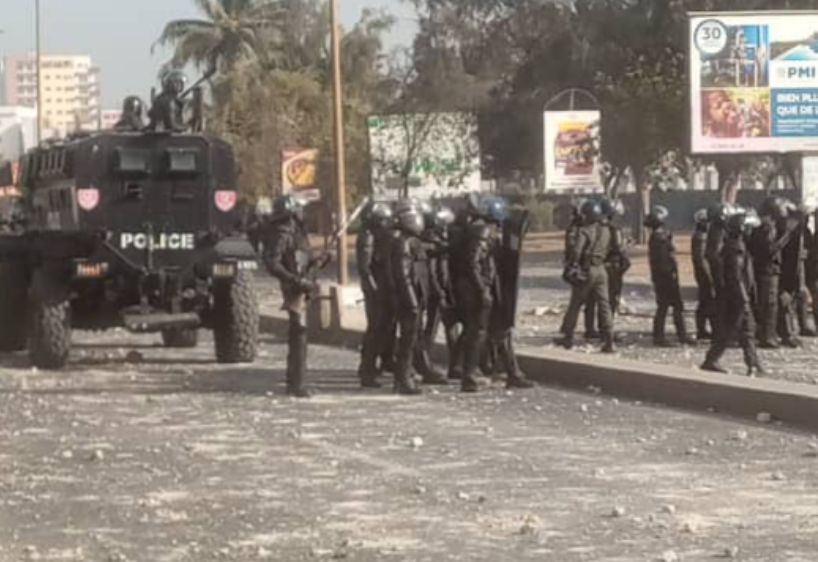 Ucad: affrontements entre étudiants et forces de l'ordre ce lundi matin
