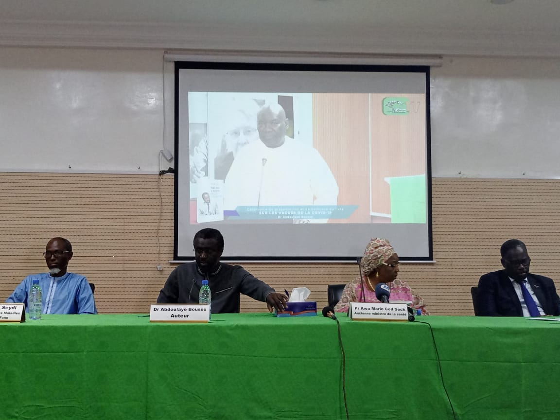Gestion covid-19 au Sénégal: Dr Abdoulaye Bousso étale son expérience dans un livre  