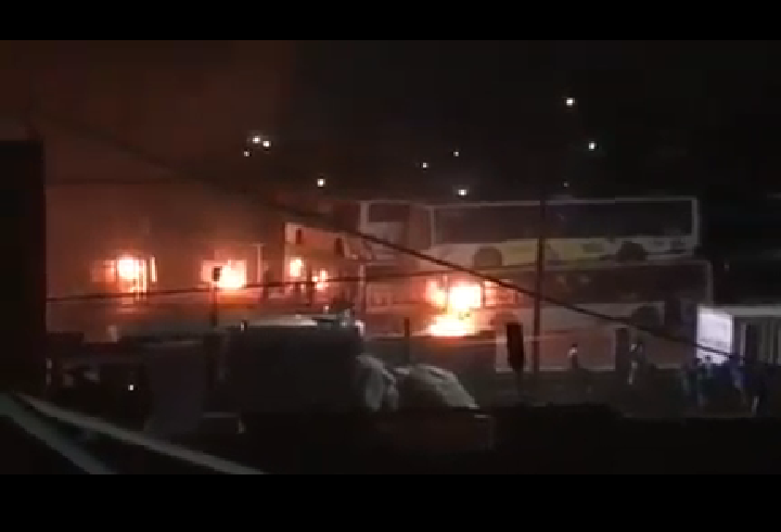 Keur Massar : plusieurs bus de Dakar Dem Dikk incendiés