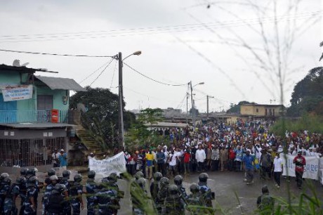 Gabon: un étudiant tué lors de la manifestation interdite de l'opposition