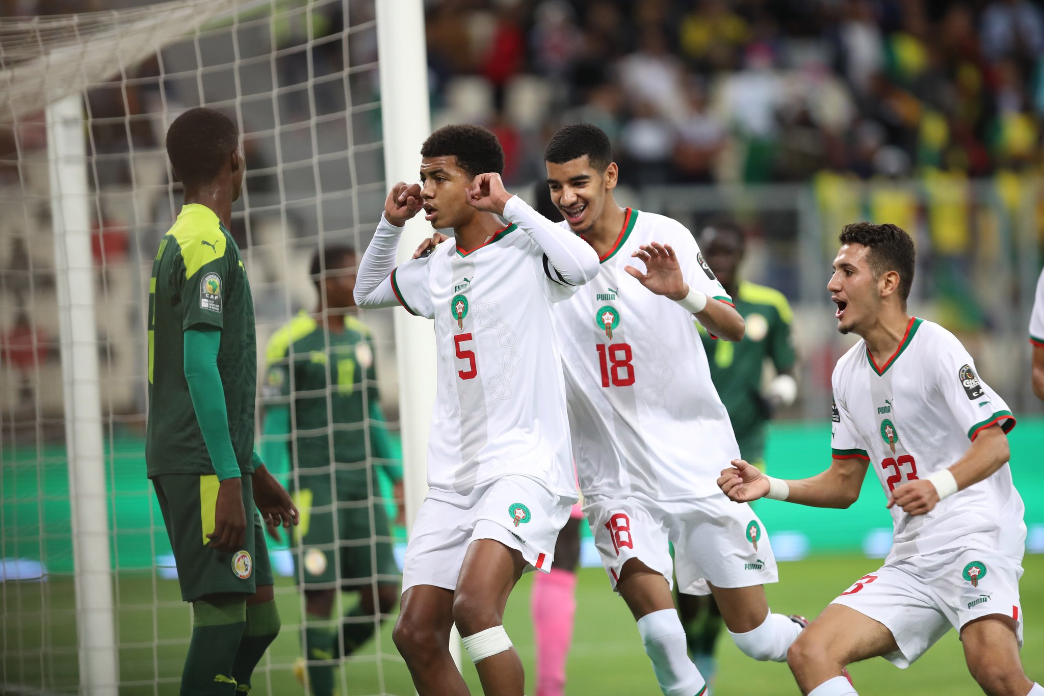 Finale CAN U17: les « Lionceaux » menés à la mi-temps par le Maroc