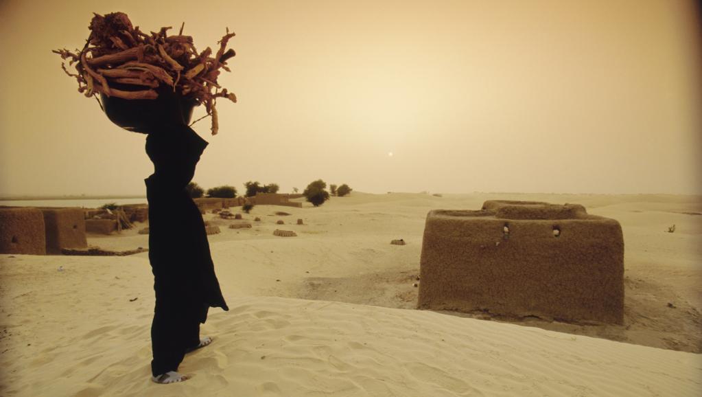 Bamba, sur les rives du fleuve Niger, est une localité située à quelque 220 km à l'est de Tombouctou et 245 km au nord-ouest de Gao. Getty Images/Frans Lemmens