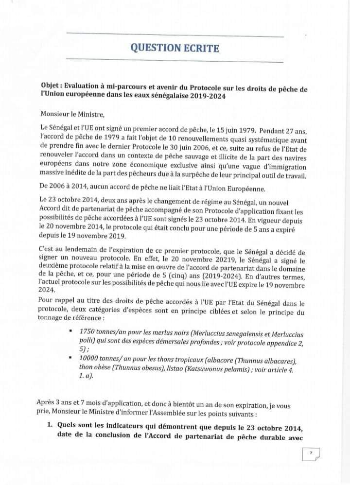 Discrimination sur l'octroi du loyer et protocole sur les droits de la pêche: Guy Marius Sagna interpelle le gouvernement 